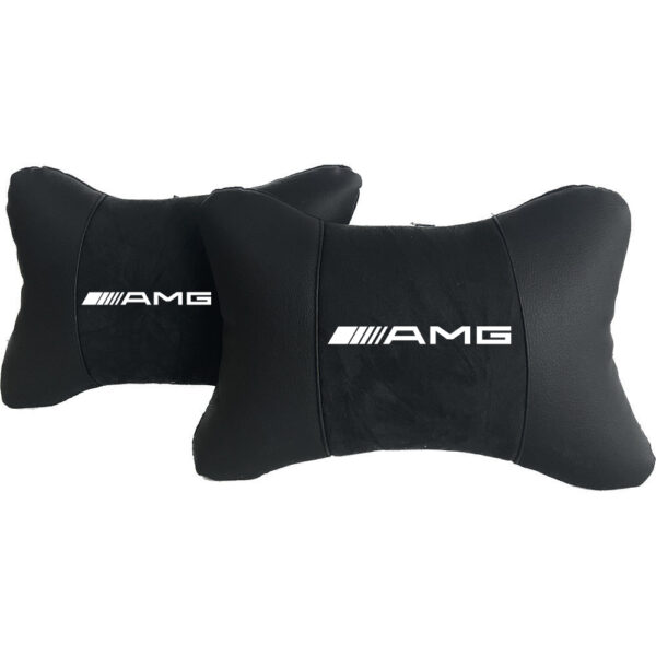 Luxury Car Pillows From Alcantara And Leather - AMG