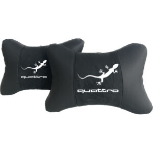 Luxury Car Pillows From Alcantara And Leather – Quattro